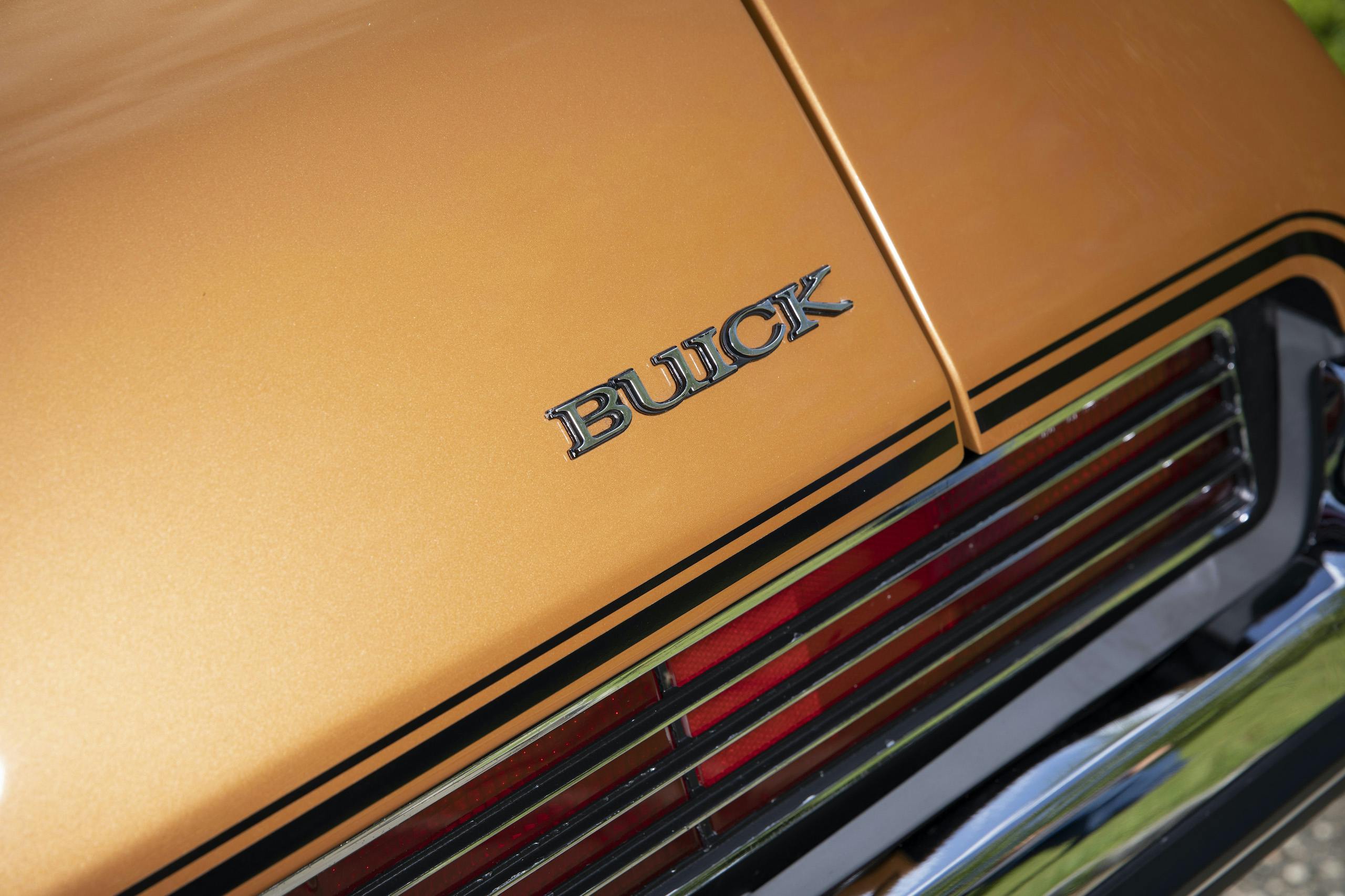 1973 Buick GS Stage 1 gran sport coupe buick badge