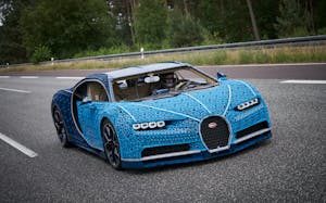 Life-size, drivable LEGO Bugatti Chiron