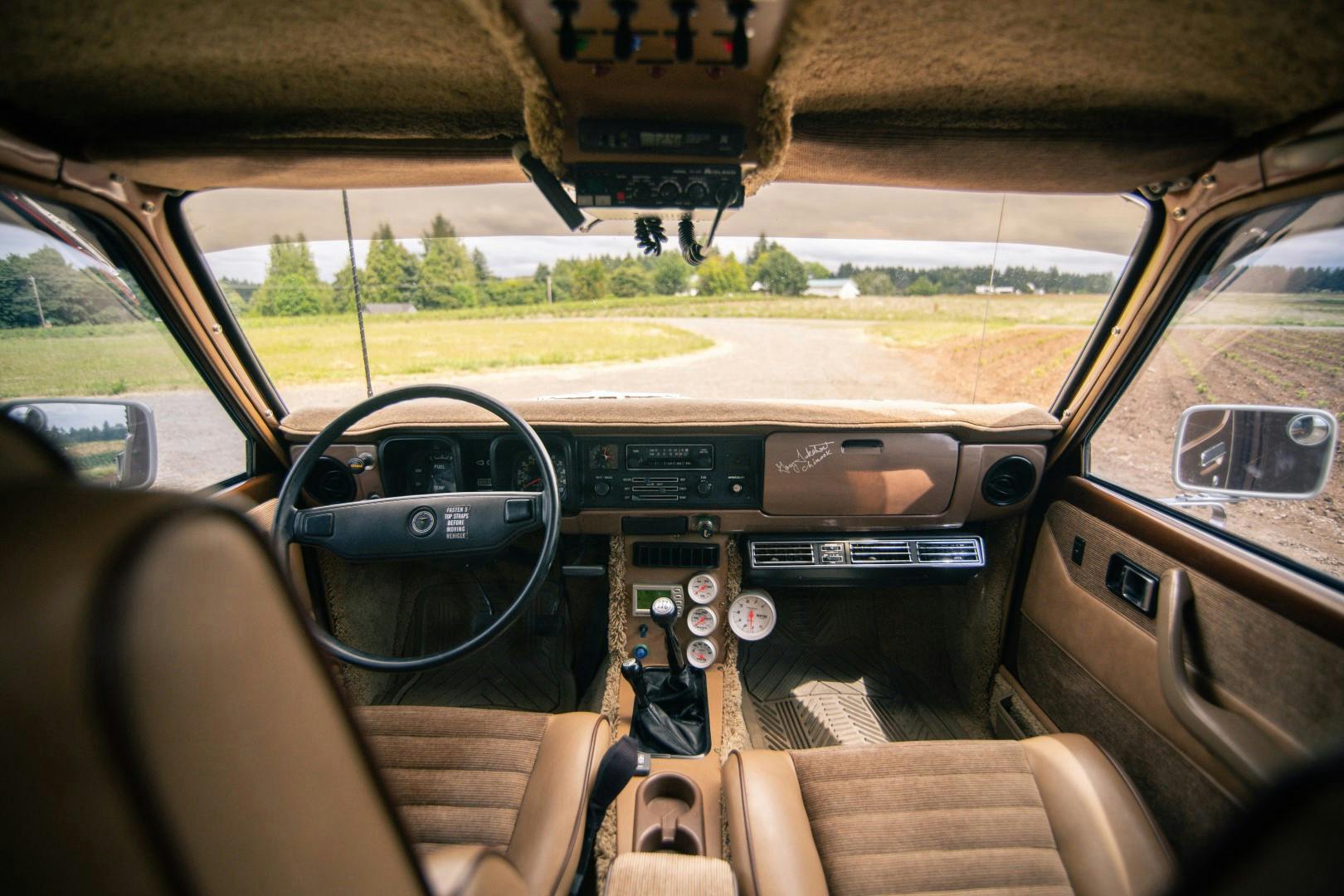 1978 Toyota Chinook interior