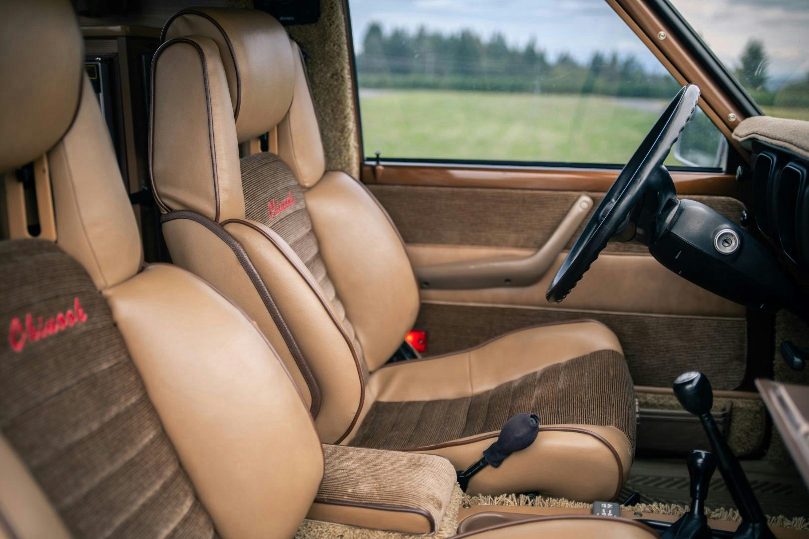 1978 Toyota Chinook interior