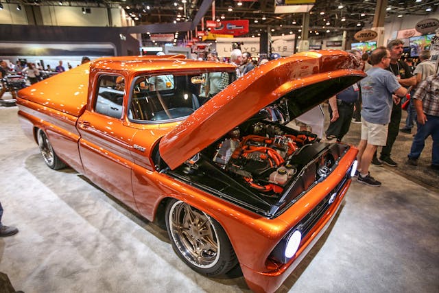 E-10 Chevy pickup electric conversion SEMA 2019