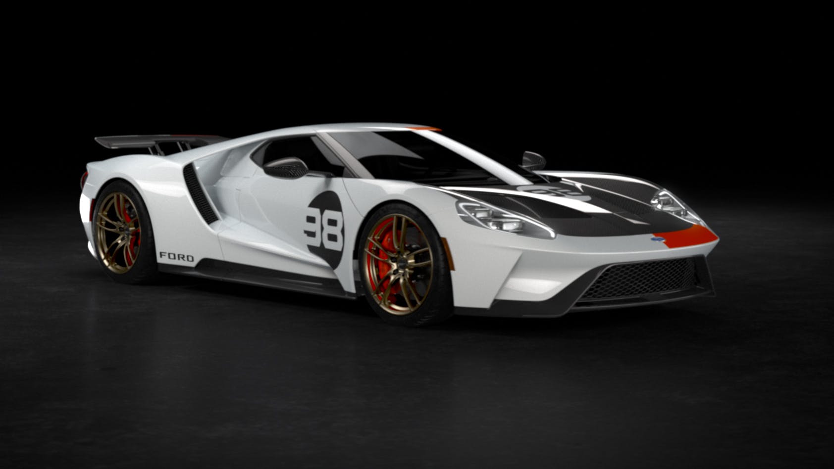 Ford GT Heritage Edition front