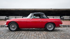 1969 MG MGC side profile