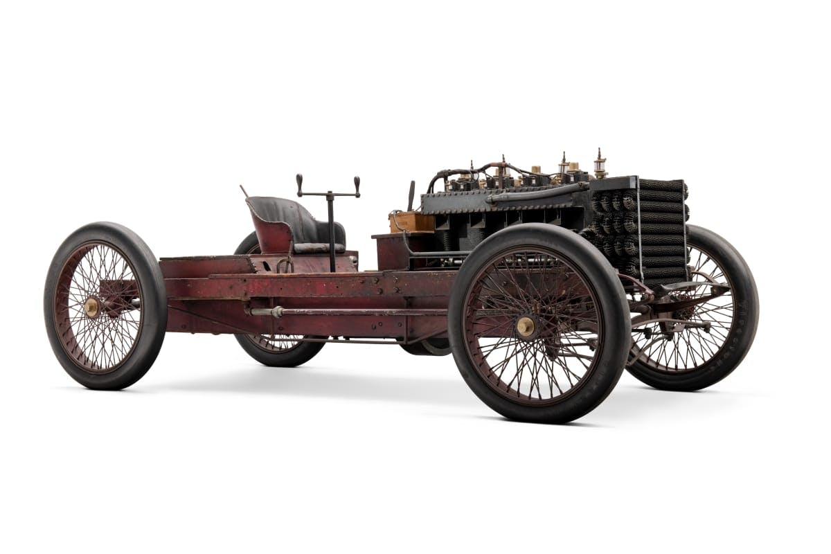 1902 Ford 999 Race Car front three-quarter