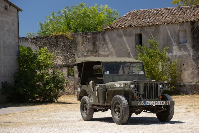 1942 Ford GPW Jeep front three-quarter
