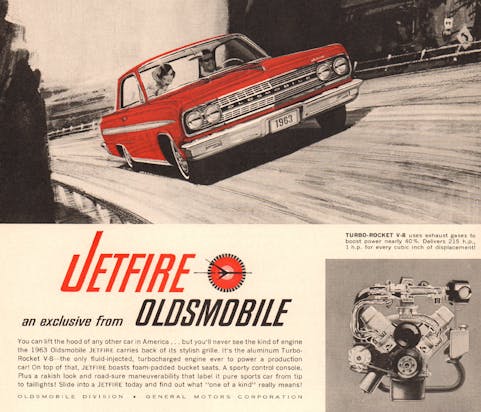 Oldsmobile Jetfire Advertisement