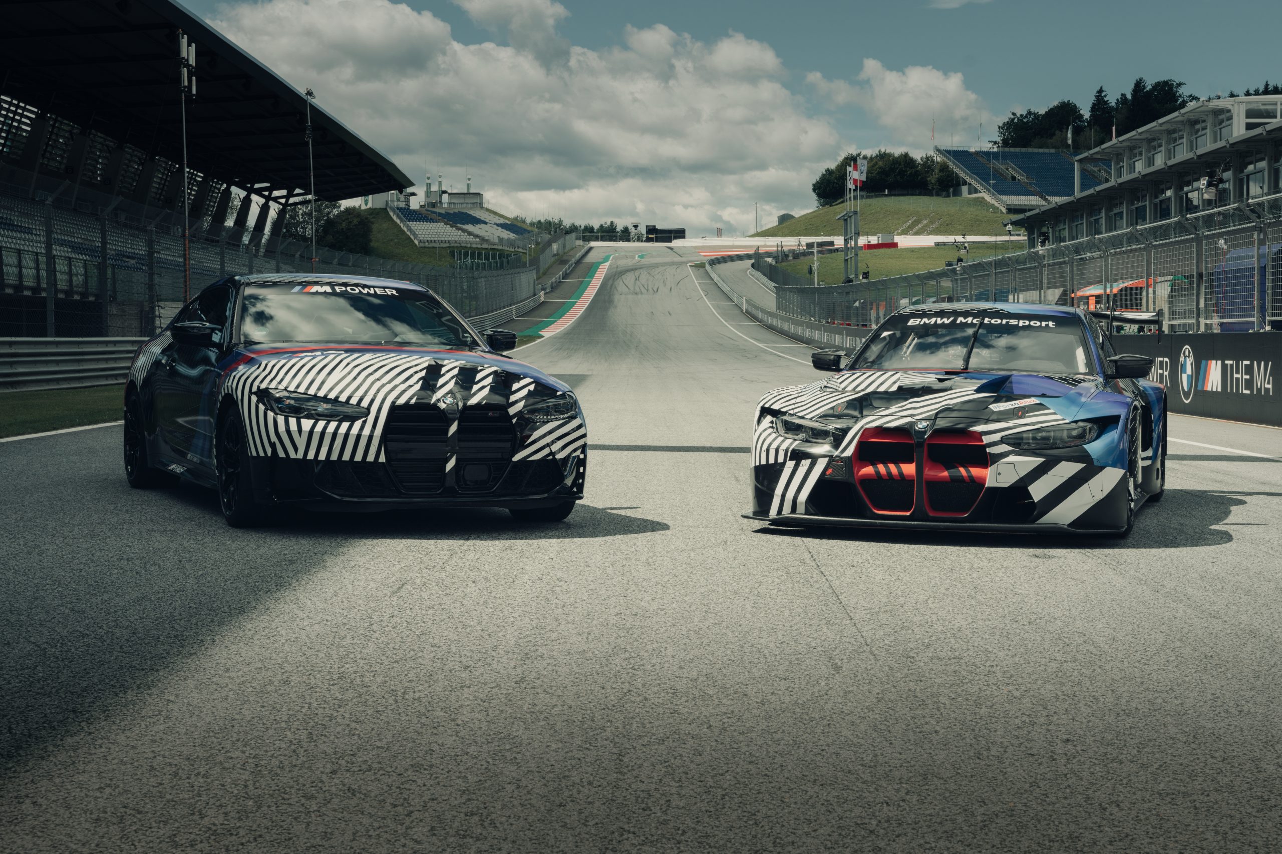 BMW's 510-hp 2021 M4 will share a schnoz with its GT3 sibling