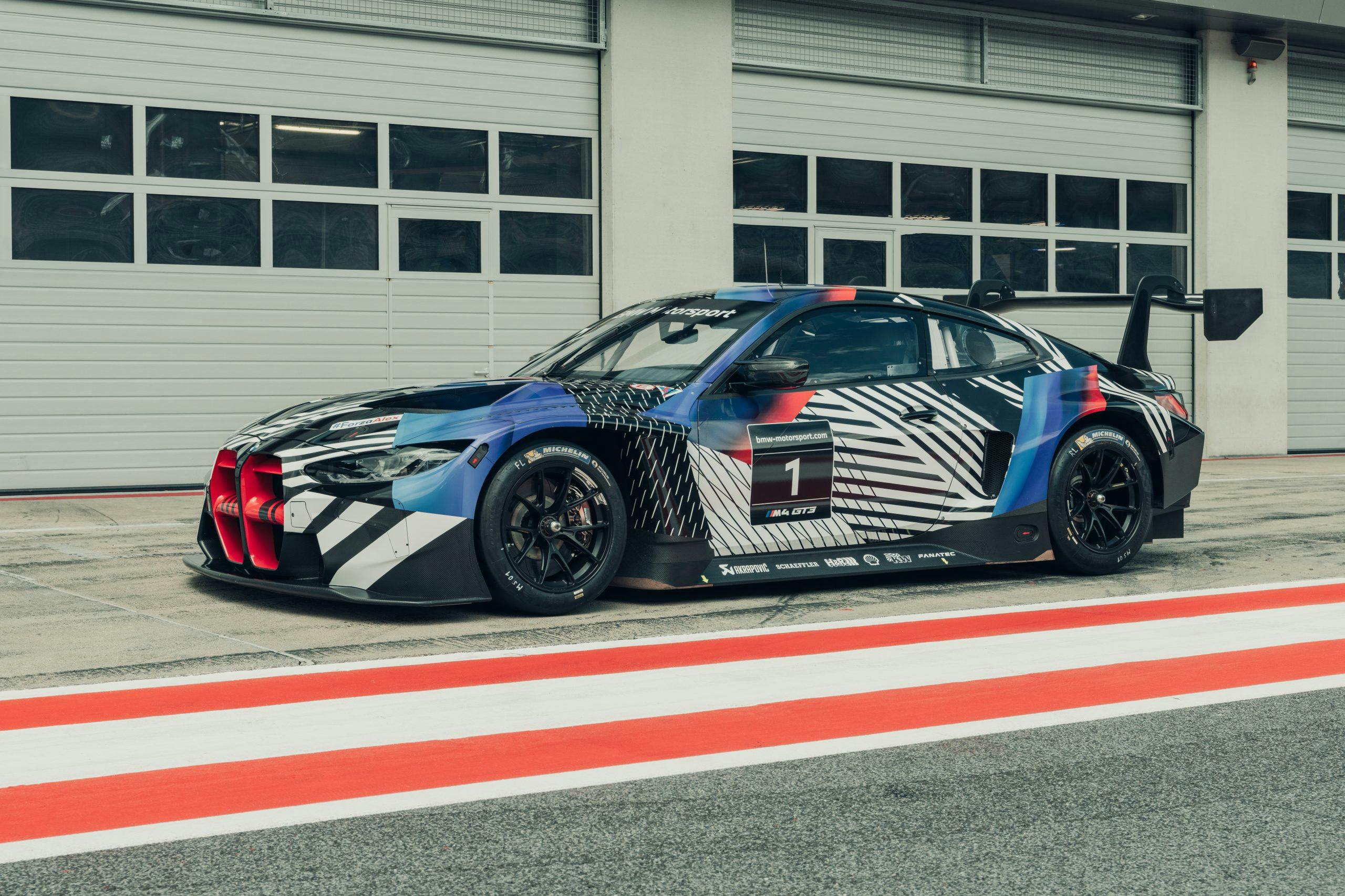 2021 BMW M4 GT3 prototype Red Bull Ring August 2020