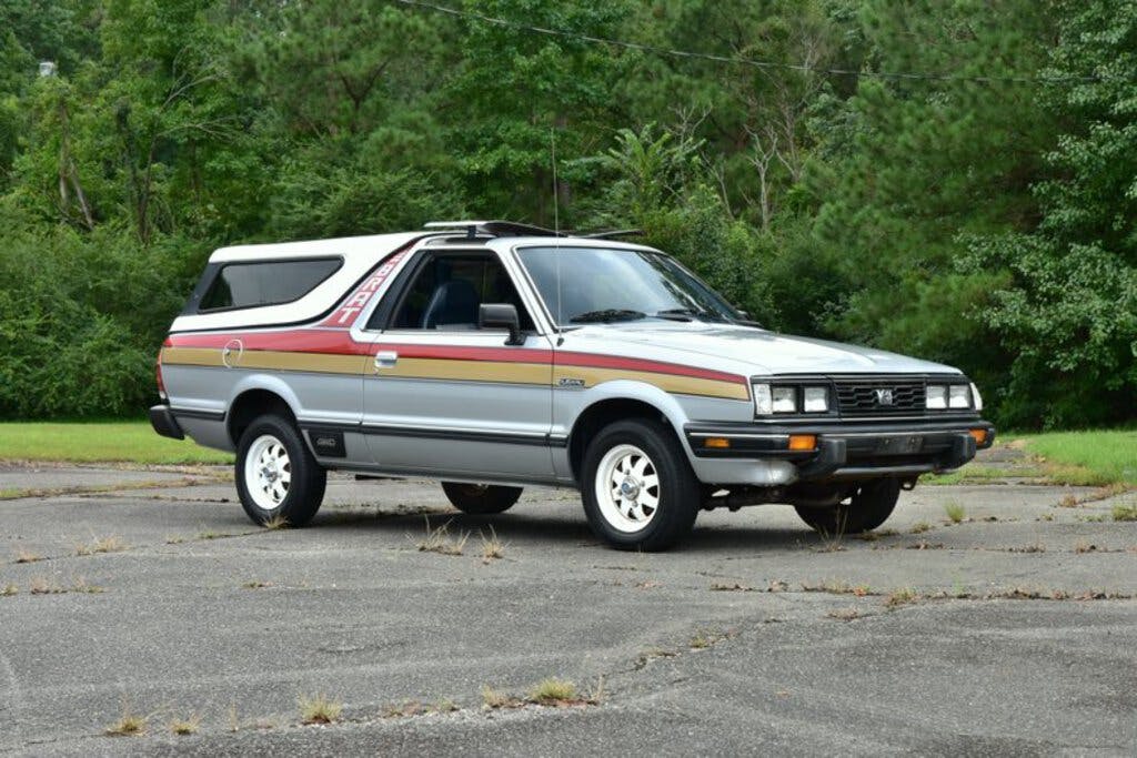 1984 Subaru BRAT front three-quarter