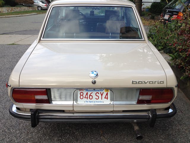 Rob Siegel 1972 BMW Bavaria - rear