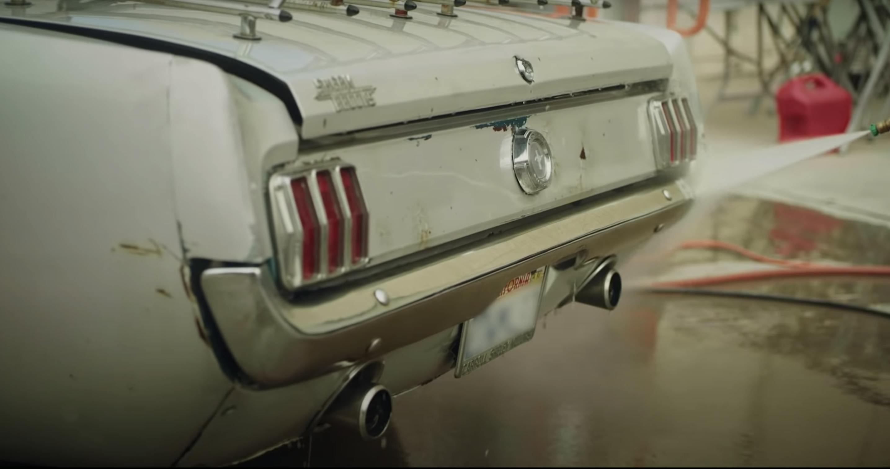 Jason Momoa Lisa Bonet 1965 Mustang restoration Divine 1 Customs