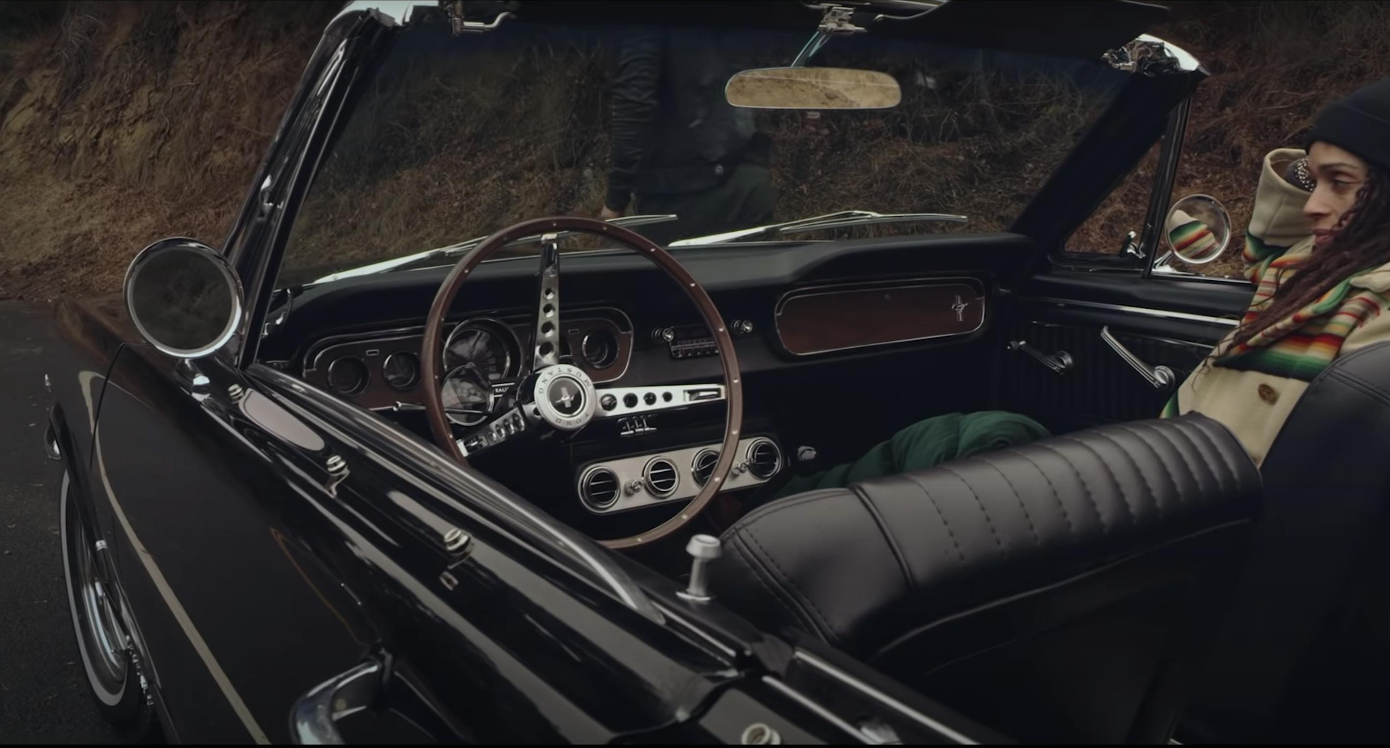 Jason Momoa Lisa Bonet 1965 Mustang restoration Divine 1 customs