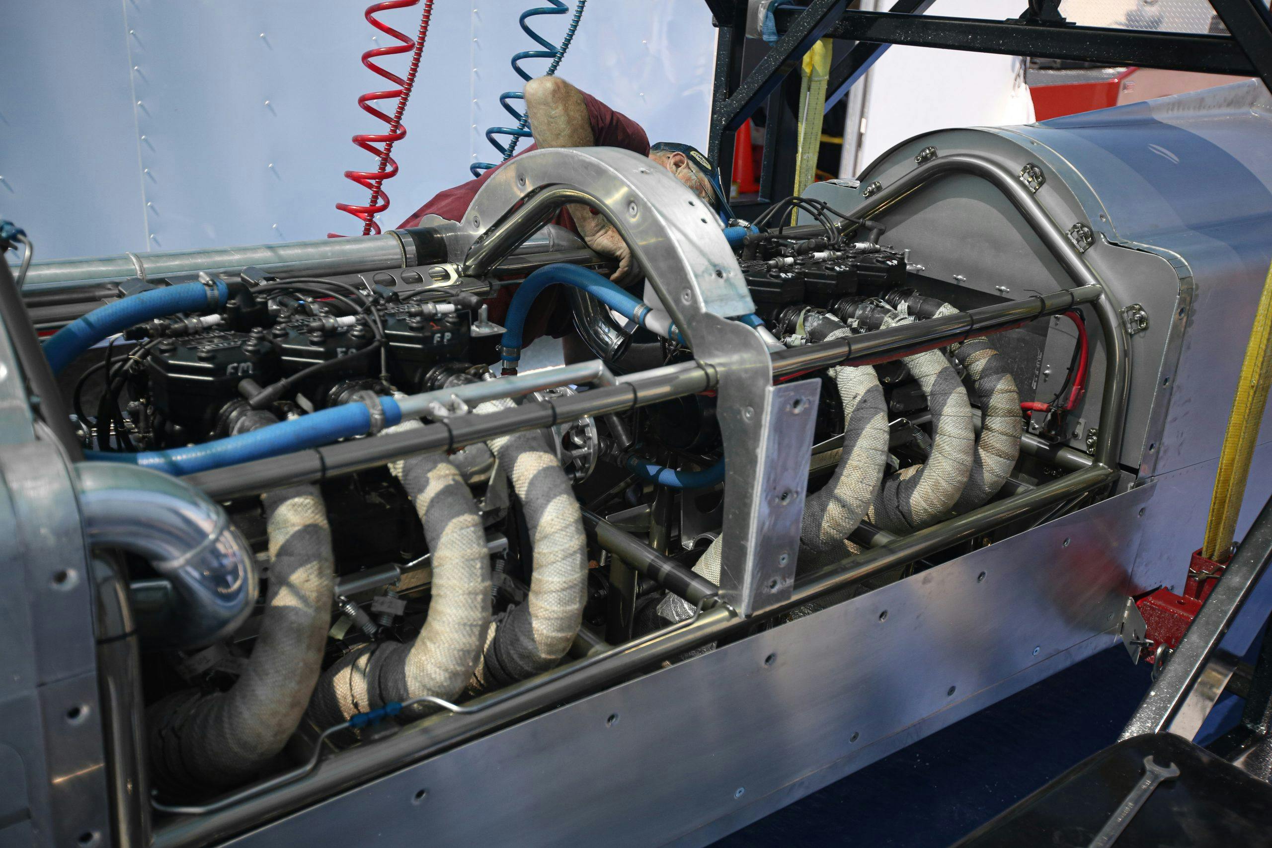 Snowmobile Engine Streamliner Speed Week 2020