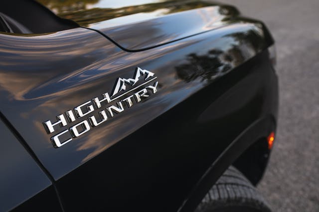 2021 Chevrolet Tahoe High Country badging