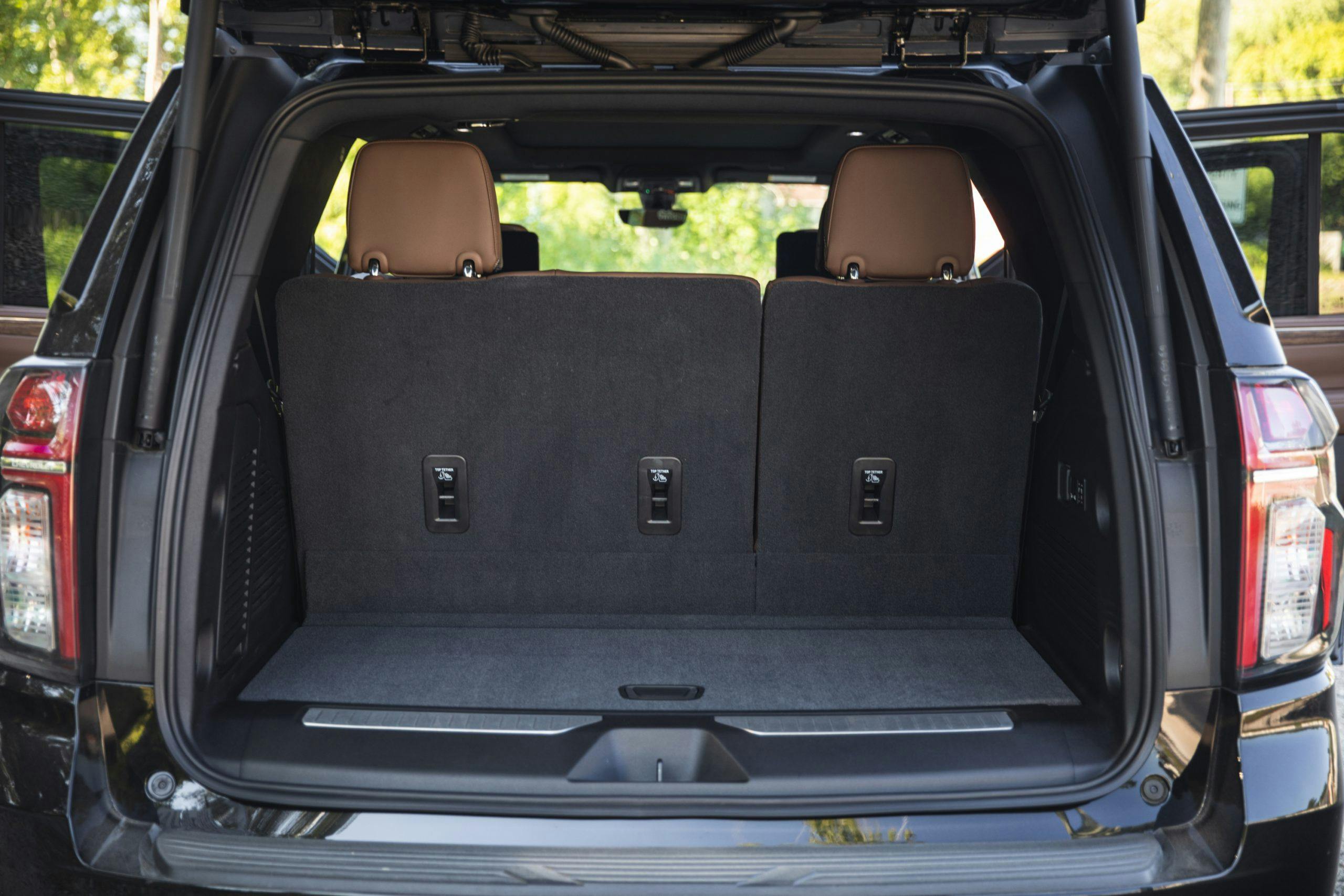 2021 Chevrolet Tahoe High Country rear cargo all seats up