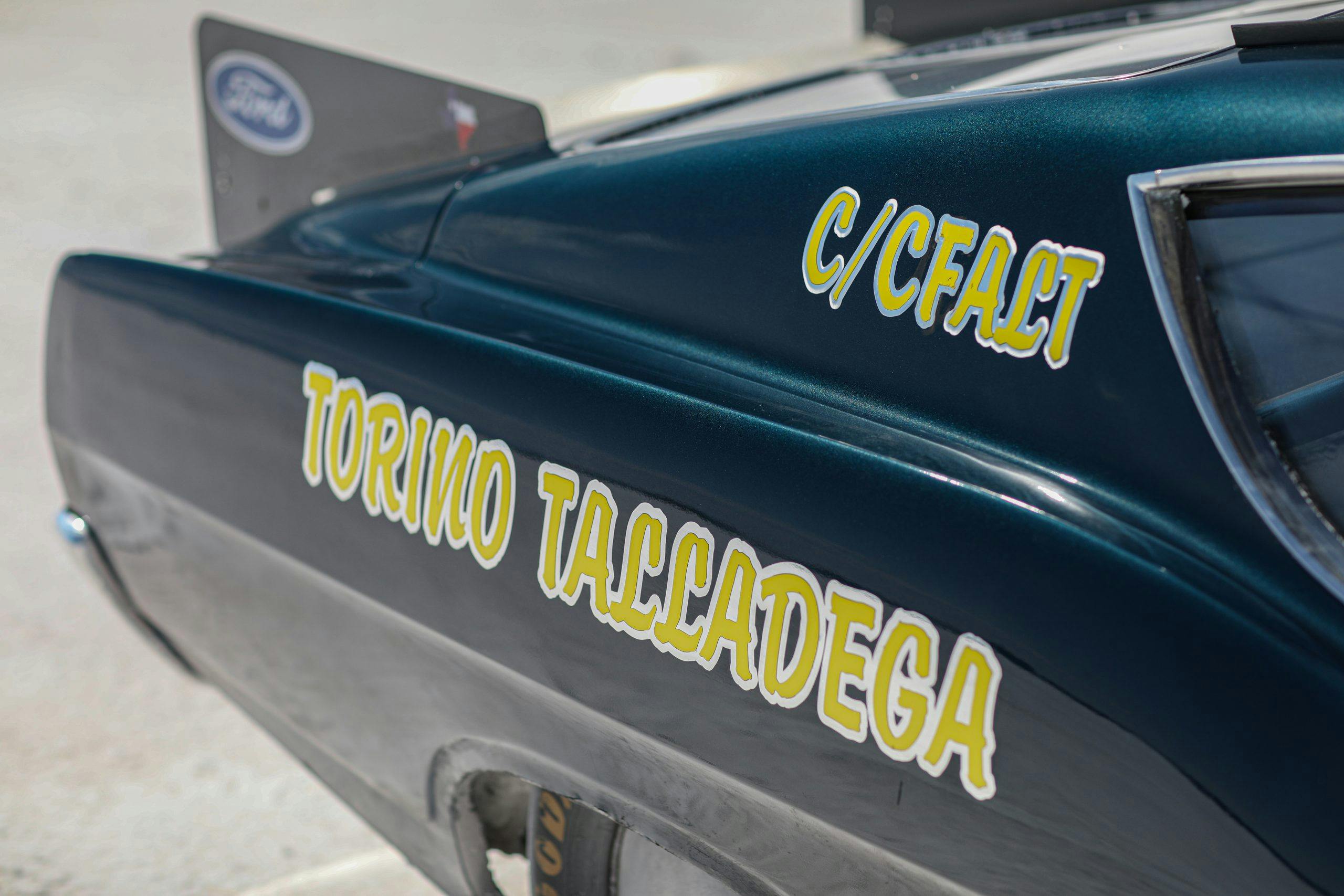 Torino Talladega SCTA class lettering
