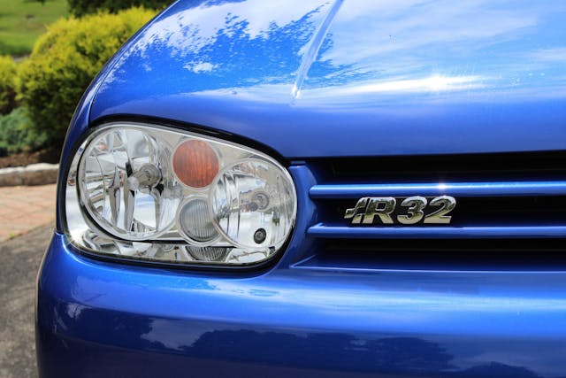 VW R32 front emblem