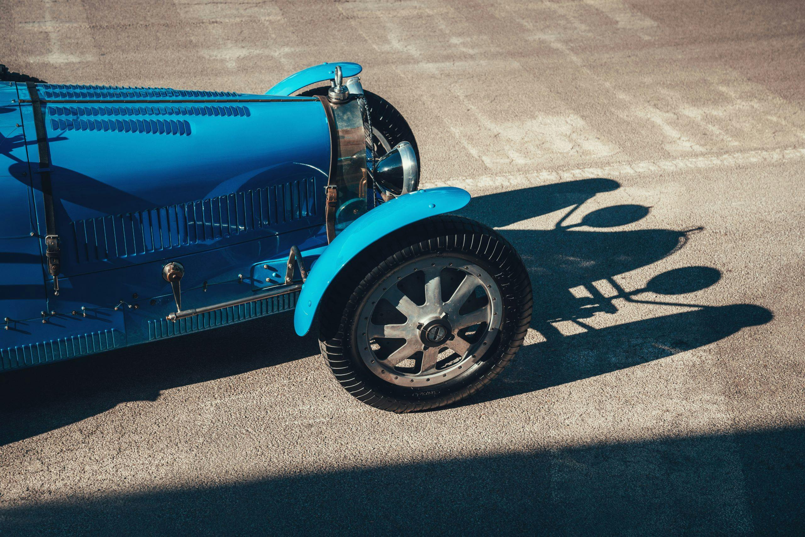 Targa Florio Bugatti Type 35 race car prewar vintage