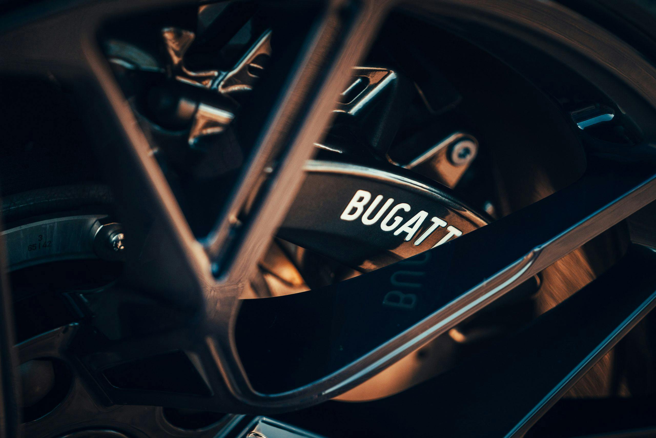 Bugatti Divo brakes detail