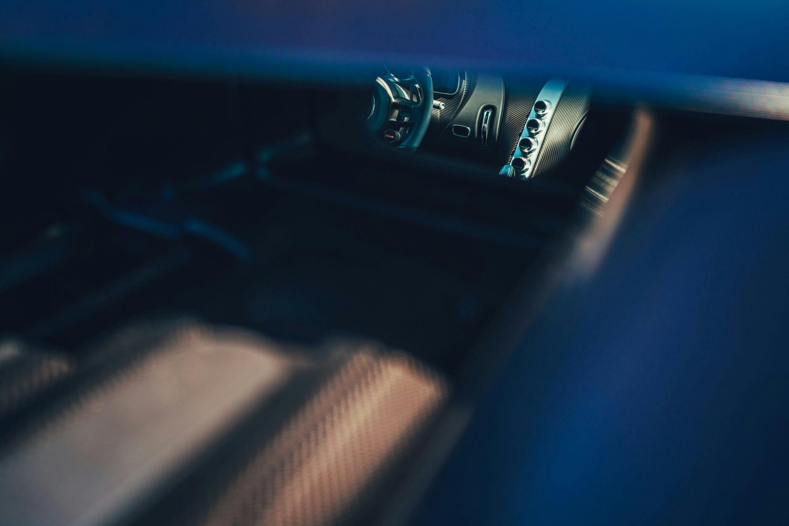 Bugatti Divo interior engine artsy