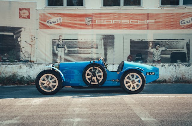 Targa Florio Bugatti Type 35 race car prewar vintage motorsports