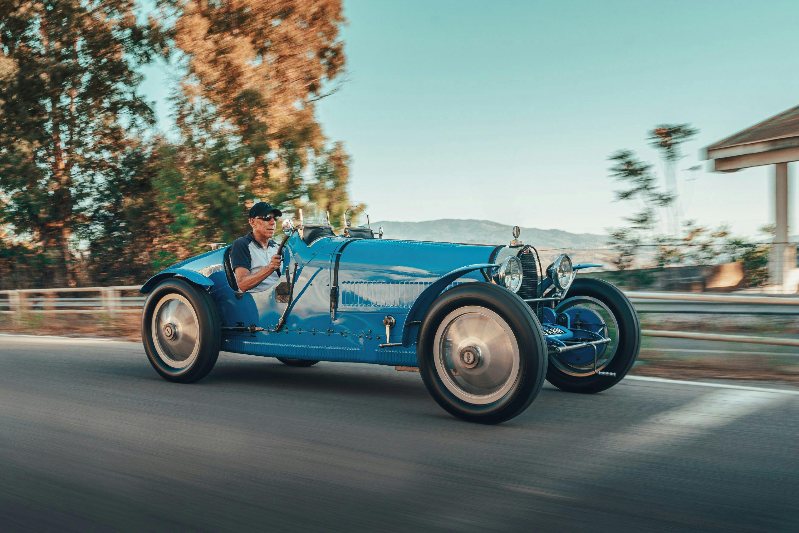 Targa Florio Bugatti Type 35 race car prewar vintage motorsports
