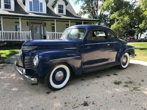 1940 Plymouth P9 Roadking Business Coupe profile