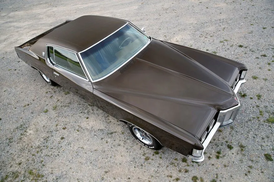 1969 pontiac grand prix sj overhead front three-quarter