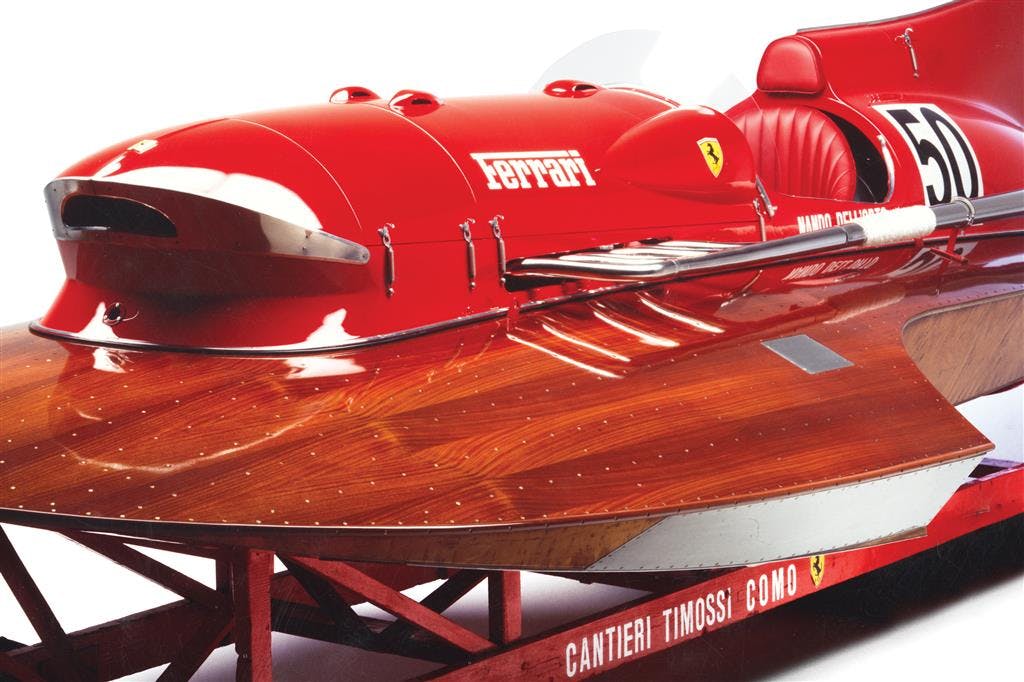 1952 Ferrari Arno XI Racing Boat front hull