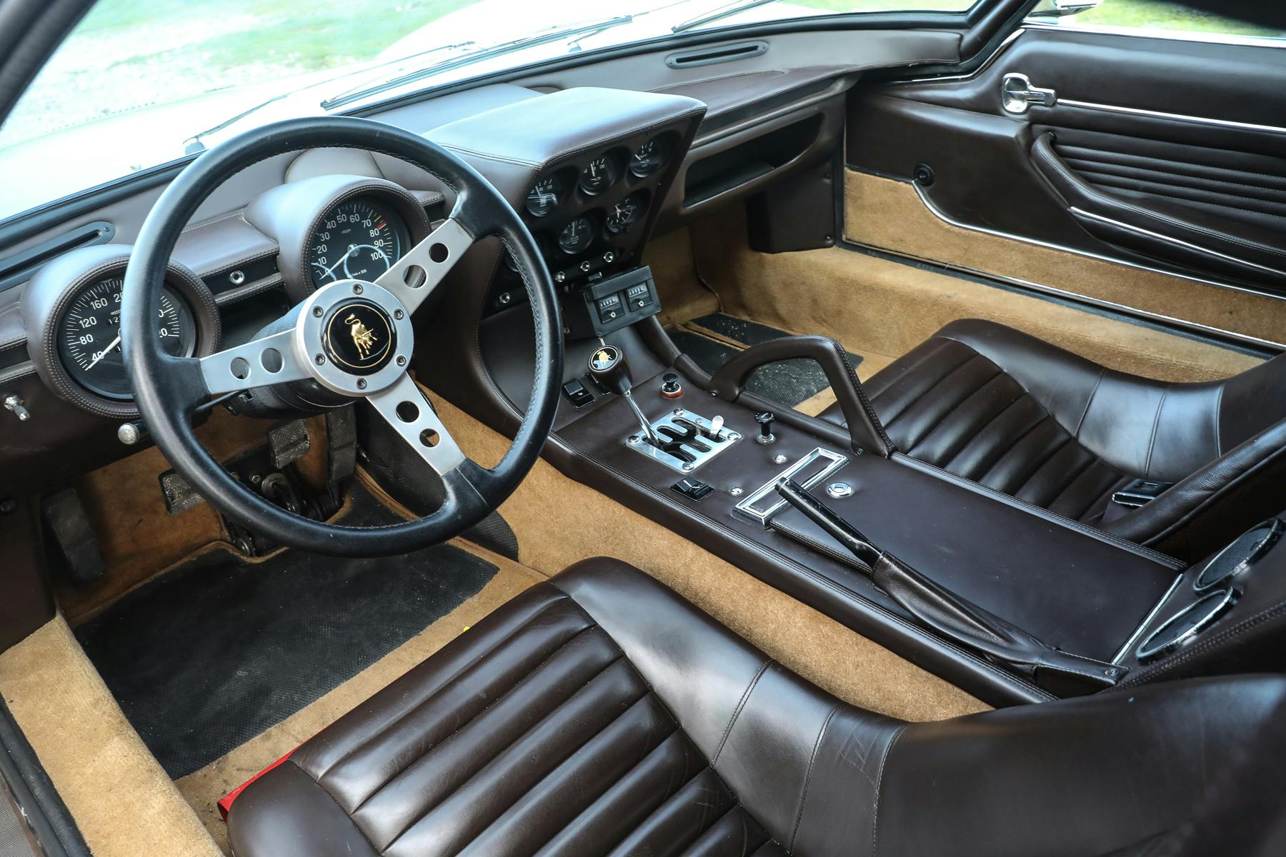 1971 Lamborghini Miura P400 SV Speciale interior