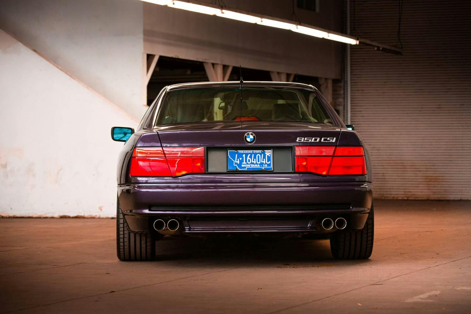 1995 BMW 850CSi rear