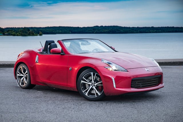 2018 Nissan Z Roadster front three-quarter