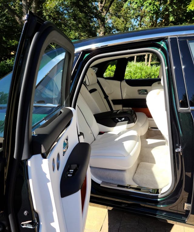2021 Rolls-Royce Ghost back seat door open