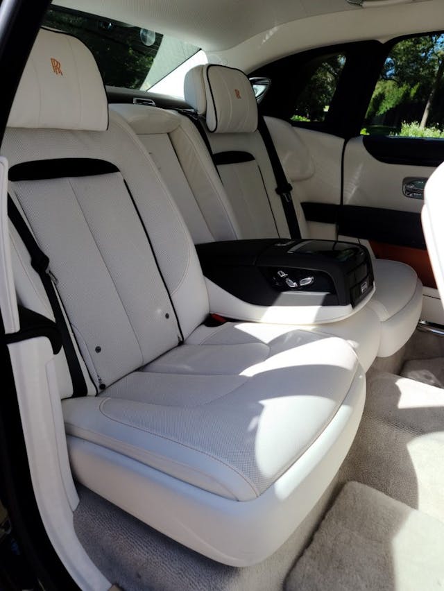 2021 Rolls-Royce Ghost back seat