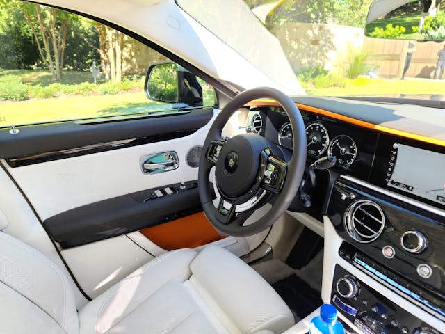 2021 Rolls-Royce Ghost interior driver's side