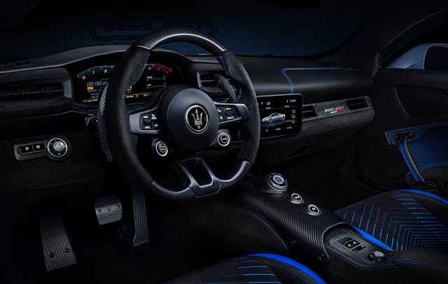 Maserati MC20 interior