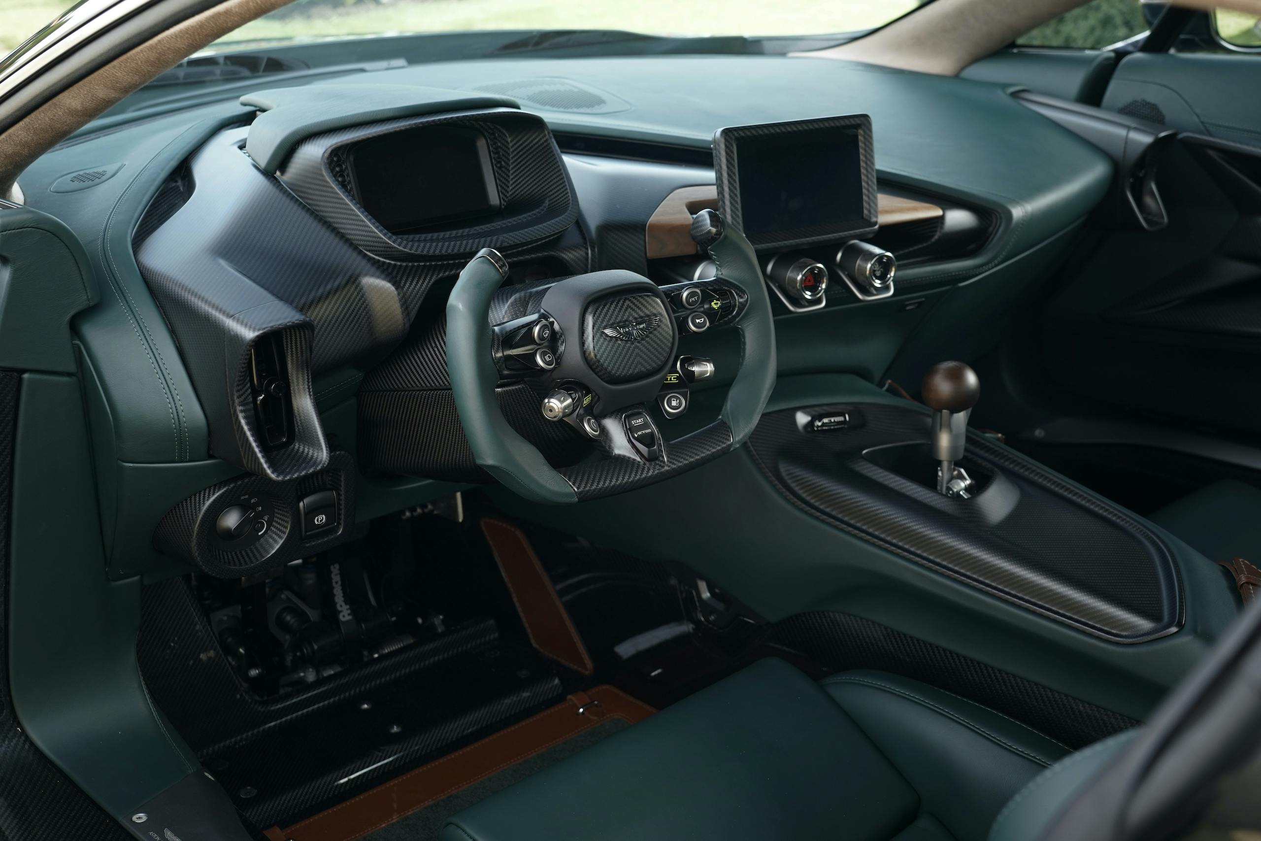 Aston Martin Victor interior drivers cockpit