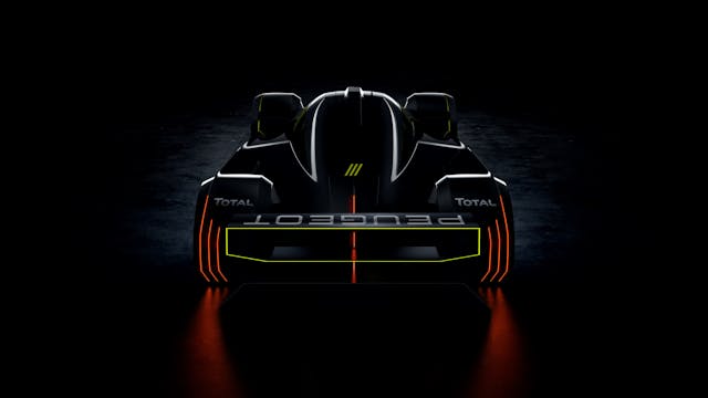 2022 Le Mans hypercar Peugeot entry