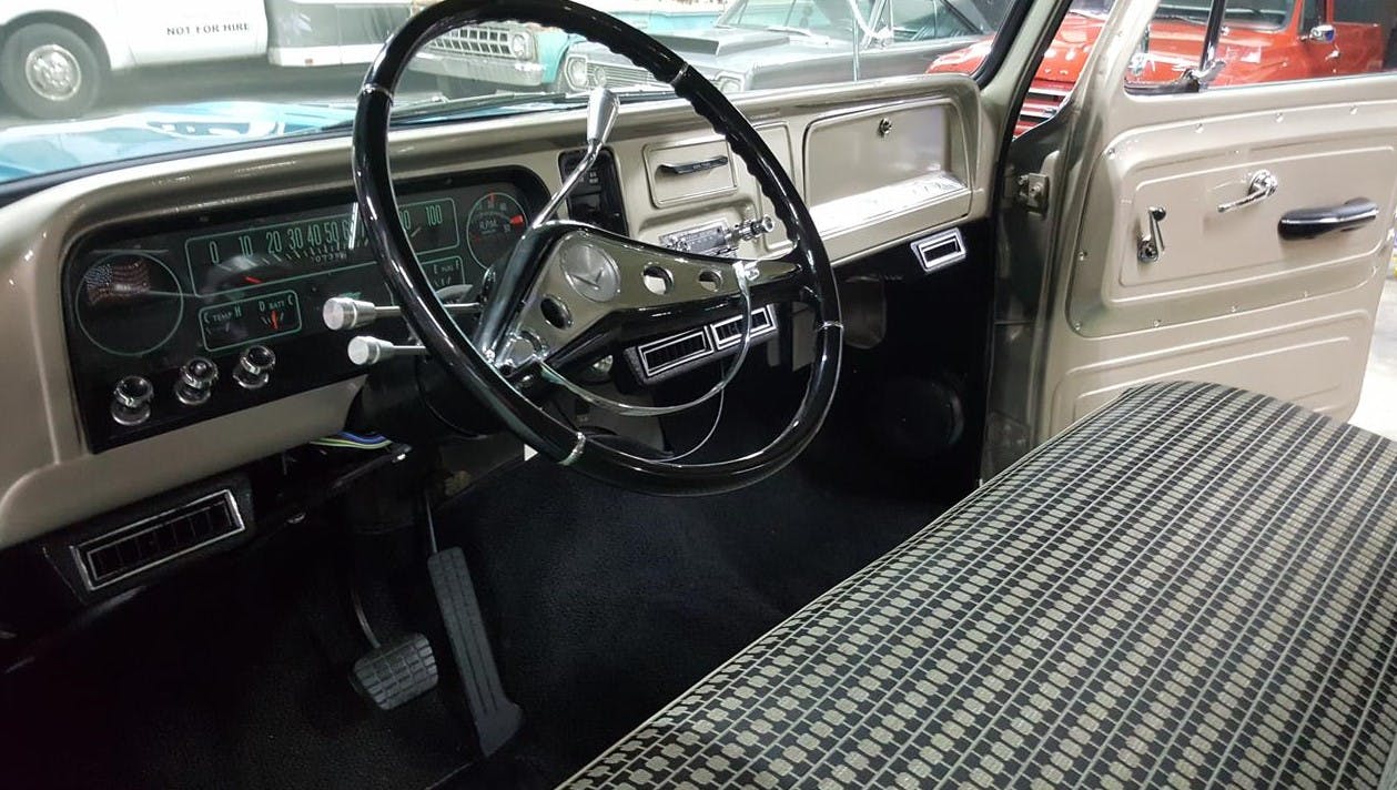 Buddy Allen Chevrolet - 1965 C10 - drivers side interior