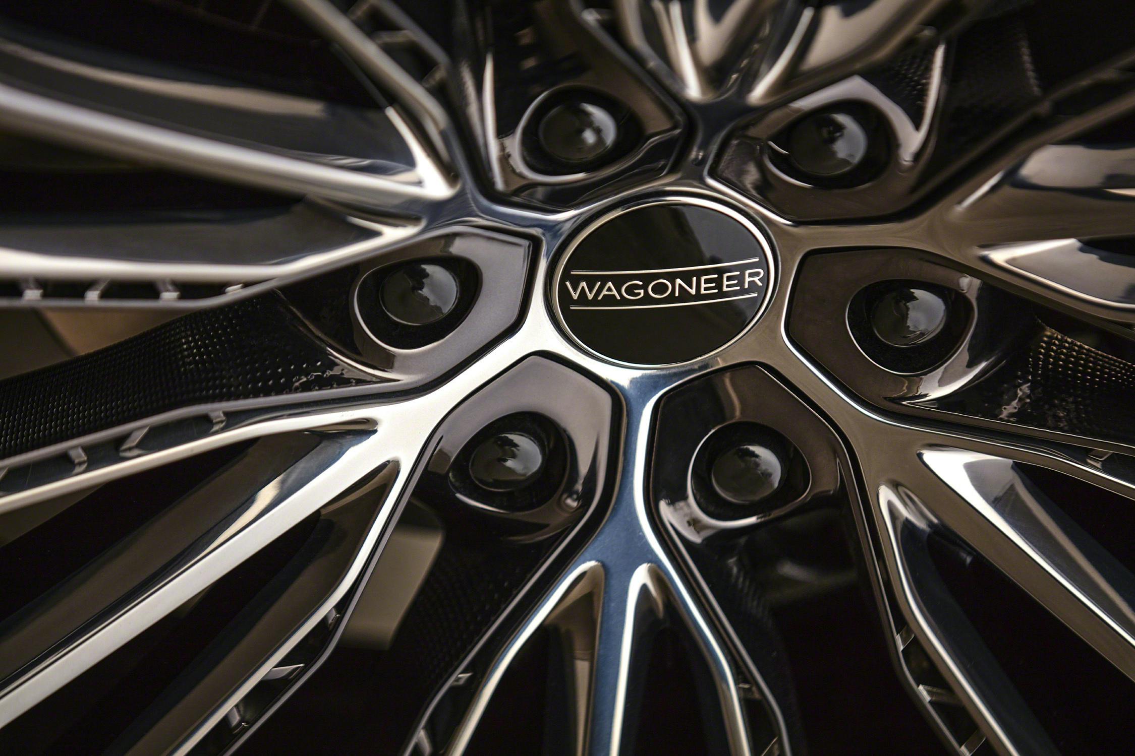 Grand Wagoneer Concept wheel close--up