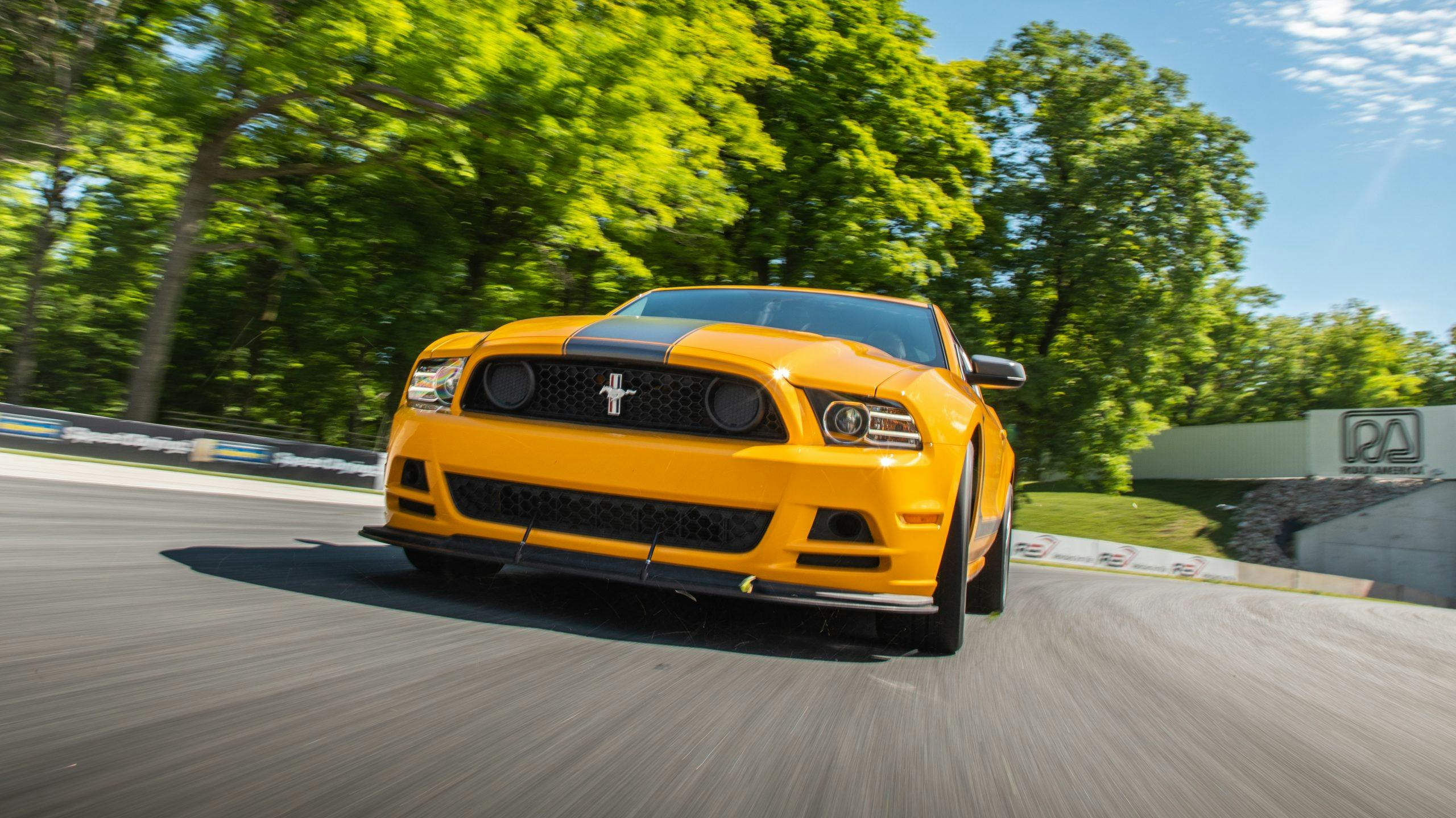 ford mustang boss 302 new dynamic track action