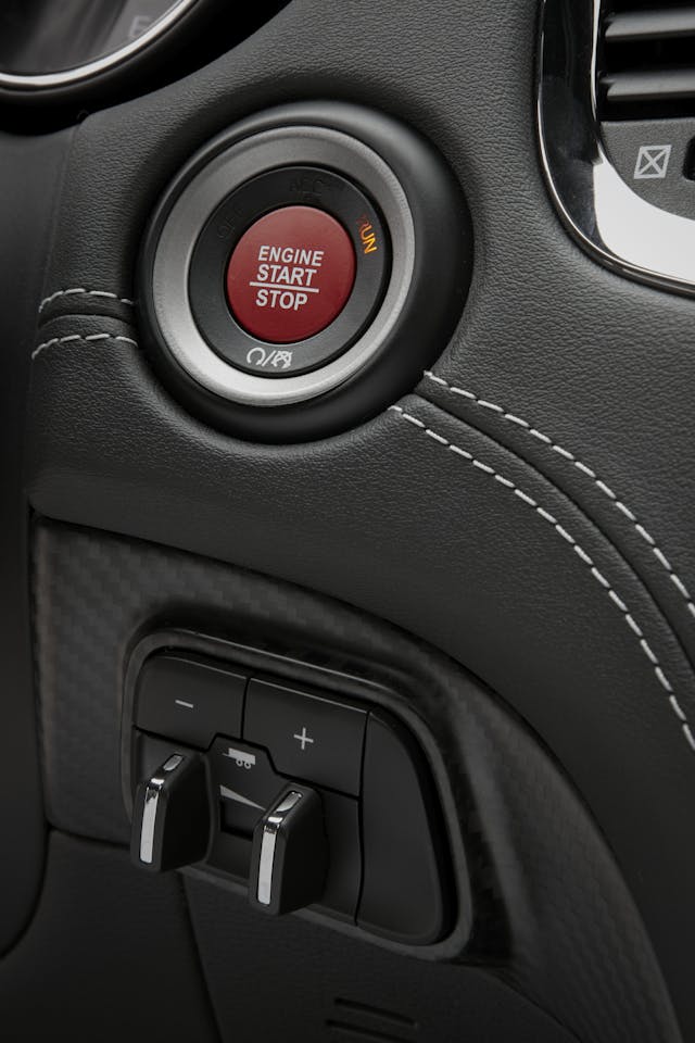 2020 Dodge Durango SRT AWD start button