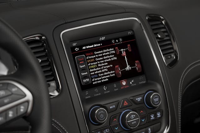 2020 Dodge Durango SRT AWD infotainment