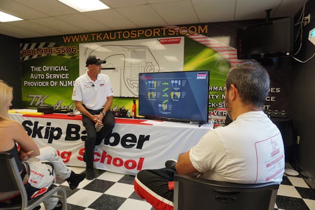 Skip Barber 3 day racing school classroom NJMP 2020