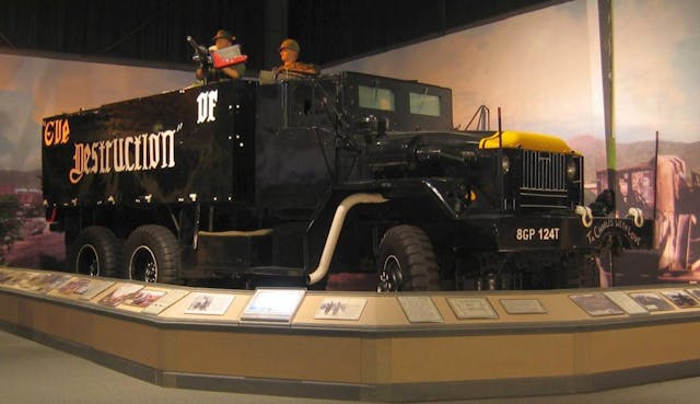 Eve of Destruction gun truck Museum Exhibition