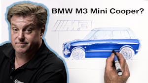 Classic Mini Cooper updated with BMW M3 styling | Chip Foose Draws a Car – Ep. 14