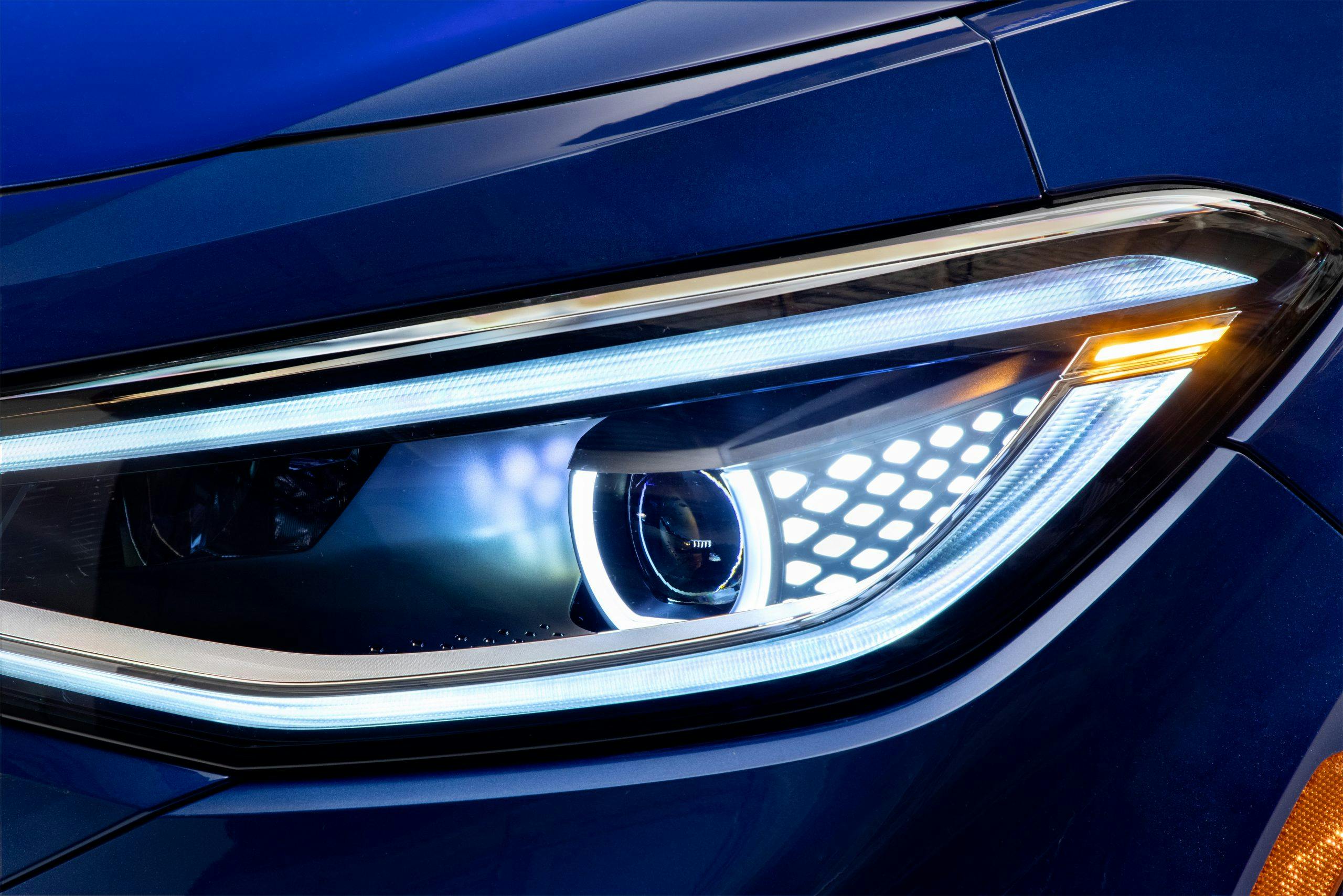 2021 VW ID.4 electric SUV headlight