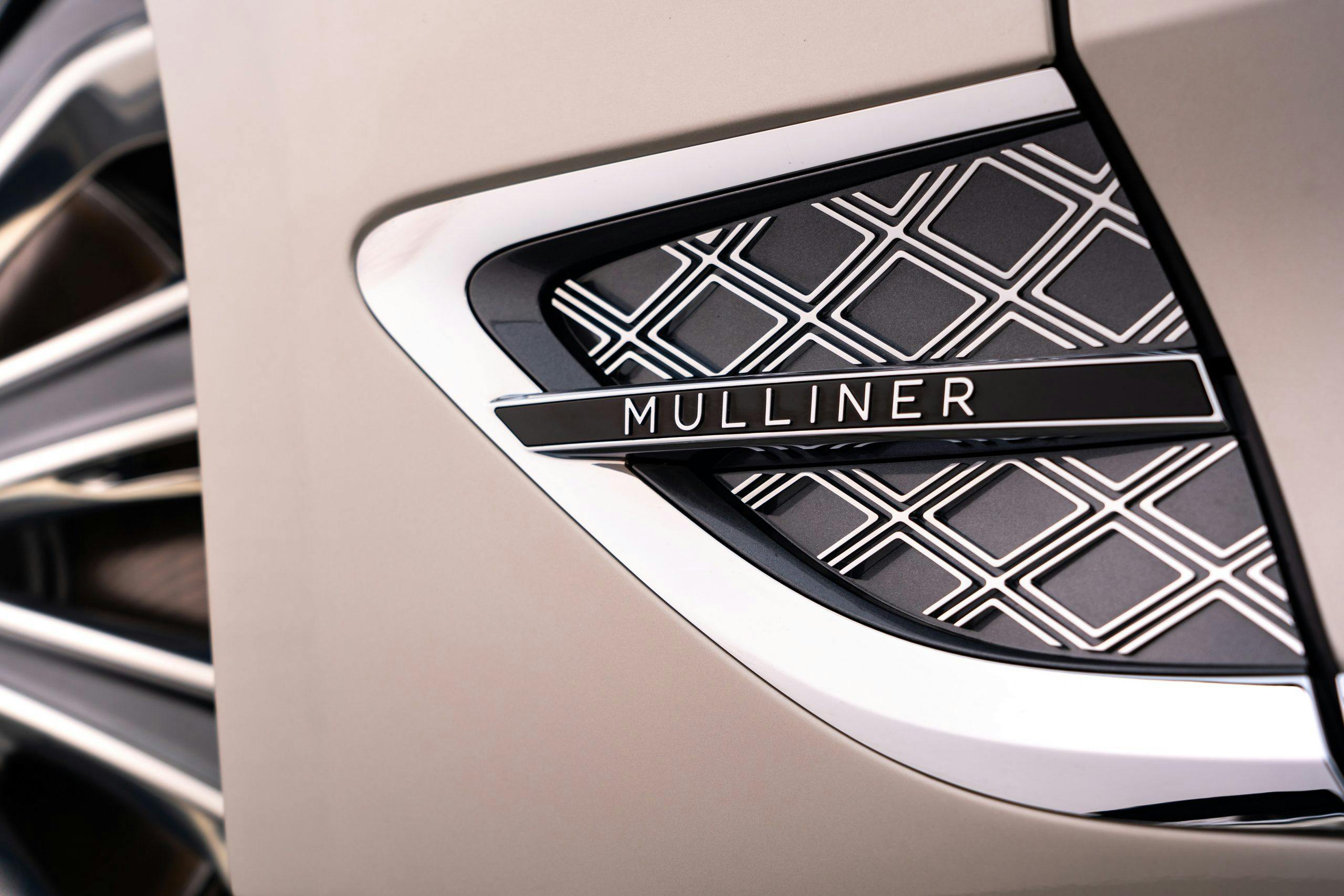 Bentley GT Mulliner body detail