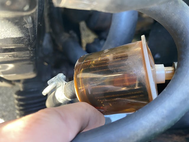 Austin Healey fuel filter
