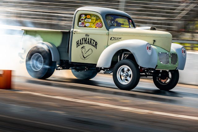 Milan Nostalgia Drags Willys Truck Gasser